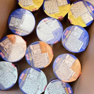 NISSIN 닛신 컵누들  4종 - 씨푸드오리지날, 씨푸드 스파이시, 씨푸드 커리, 씨푸드 XO소스 — 5점을 준 리뷰어가 2022년 2월 올린 사용 사진