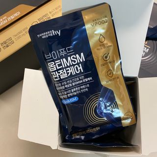 [브이푸드] 옵티MSM 관절케어 (70ml x30포) — 5점을 준 리뷰어가 2022년 6월 올린 사용 사진