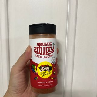 [서울시스터즈] 김치시즈닝 국내 최초 뿌려먹는 김치파우더 100g 1개+ 신제품 김치스낵 90g 2개 — 5점을 준 리뷰어가 2021년 8월 올린 사용 사진