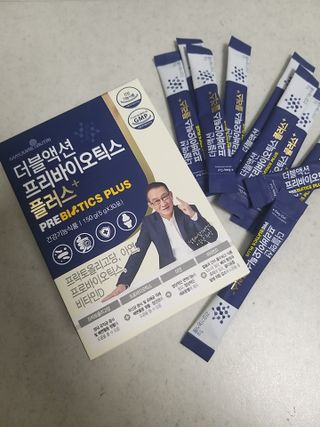 메이준뉴트리 더블액션 프리바이오틱스 플러스+ — 5점을 준 리뷰어가 2021년 7월 올린 사용 사진