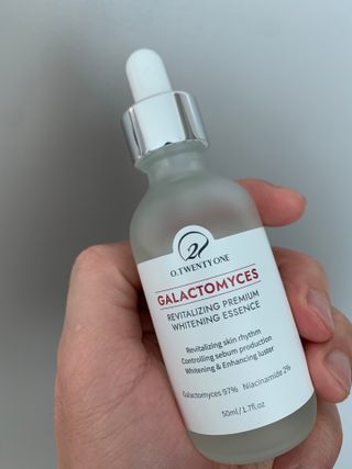 오투에니원 갈락토미세스 리바이탈라이징 프리미엄 화이트닝 에센스 50ml — 5점을 준 리뷰어가 2023년 1월 올린 사용 사진