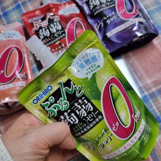 ORIHIRO 오리히로 곤약젤리 제로칼로리 130g 4종 4팩(맛별로 1팩씩) — 5점을 준 리뷰어가 2023년 3월 올린 사용 사진