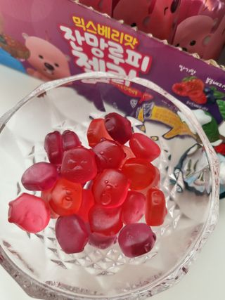 [팔도] 잔망루피젤리 믹스베리맛 42g 8개 — 5점을 준 리뷰어가 2022년 1월 올린 사용 사진