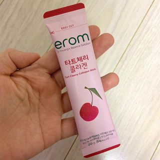 이롬 erom 타트체리 콜라겐 — 5점을 준 리뷰어가 2021년 4월 올린 사용 사진