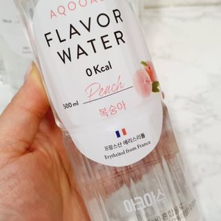 아쿠아스 플레이버워터 [아쿠아스] 제로칼로리 플레이버워터 복숭아/청포도 1BOX 20개입 — 5점을 준 리뷰어가 2021년 4월 올린 사용 사진
