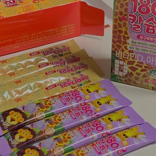 다나음 180도 칼슘젤리+아연면역젤리 — 5점을 준 리뷰어가 2022년 1월 올린 사용 사진