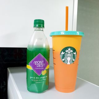 몽베스트 Montbest with Sparkling water Lemon OR Lime 20병(랜덤) — 5점을 준 리뷰어가 2021년 10월 올린 사용 사진