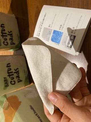 디어엘로디 유기농 무표백 건티슈 60매 — 5점을 준 리뷰어가 2022년 9월 올린 사용 사진