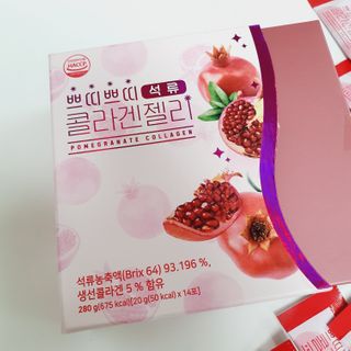 헬스업_쁘띠쁘띠석류콜라겐젤리_20g x 14포 — 5점을 준 리뷰어가 2021년 3월 올린 사용 사진
