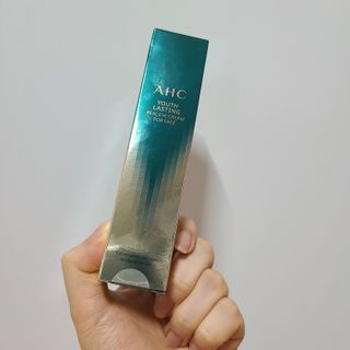 [NEW 탄력유턴 아이크림] AHC 유스 래스팅 리얼 아이크림 포 페이스 — 5점을 준 리뷰어가 2021년 2월 올린 사용 사진