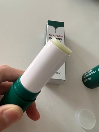 팜스테이 시카 팜 카밍 멀티 밤 — 4점을 준 리뷰어가 2022년 3월 올린 사용 사진