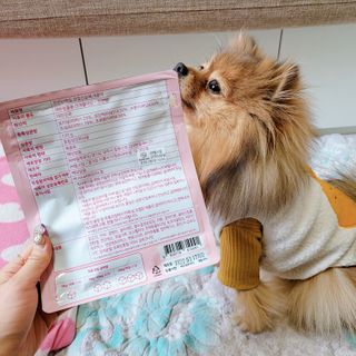 My Pet Care 천연단백질 관절건강에 개좋아 — 5점을 준 리뷰어가 2021년 1월 올린 사용 사진