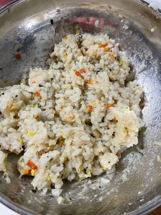 해풀잎 누구나 김밥*1ea [(혼합야채 35g *1ea,  김밥김 (5g, 5ea),  양념간장 (6g, 5ea), 참기름(5g, 2ea)] — 4점을 준 리뷰어가 2022년 7월 올린 사용 사진