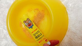 [레모나] 강아지 레모나 강아직 영양 간식 4종 택 1 — 5점을 준 리뷰어가 2024년 1월 올린 사용 사진