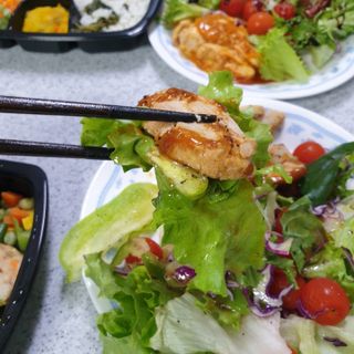 굽네몰 [굽네] 소스가 맛있는 닭가슴살 슬라이스 4종 — 5점을 준 리뷰어가 2021년 11월 올린 사용 사진