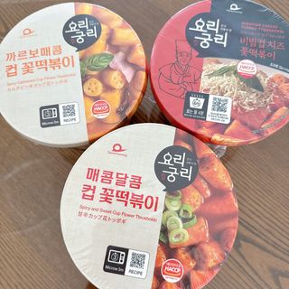 나우  [요리궁리] B타입 ( 매콤, 치즈, 매콤까르보 ) 꽃떡볶이 6개입 세트 — 5점을 준 리뷰어가 2025년 4월 올린 사용 사진
