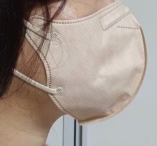 애니가드 셋업메베마스크 (대형 4컬러 + 중형 4컬러) — 5점을 준 리뷰어가 2022년 4월 올린 사용 사진
