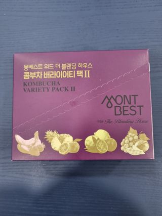 [몽베스트] 위드 더 블랜딩 하우스 콤부차 _ 버라이어티팩II — 5점을 준 리뷰어가 2024년 4월 올린 사용 사진