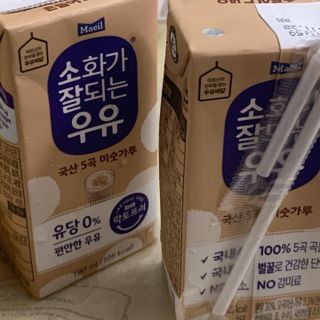 소화가 잘되는 우유 국산 5곡 미숫가루 — 5점을 준 리뷰어가 2021년 9월 올린 사용 사진