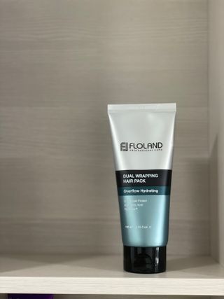[플로랜드] 듀얼 랩핑 헤어팩 3종_120ml(손상모발/건조모발/염색모발) — 4.5점을 준 리뷰어가 2022년 6월 올린 사용 사진