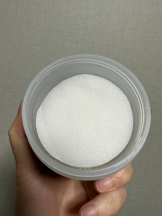 산다화 비타민씨 화이트닝 토너 패드 — 5점을 준 리뷰어가 2023년 10월 올린 사용 사진