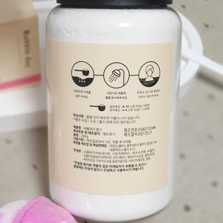 버블데이 아로마/과일 거품 입욕제 — 4점을 준 리뷰어가 2021년 7월 올린 사용 사진