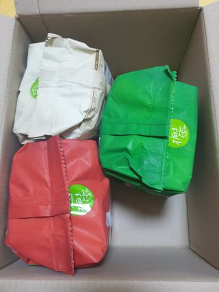[풀무원] 자연은맛있다 정면, 백면, 홍면  세트 — 5점을 준 리뷰어가 2021년 4월 올린 사용 사진