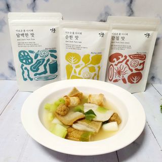 이풀 이로운풀 다시팩 3종세트(담백한맛, 감칠맛, 순한맛) — 5점을 준 리뷰어가 2022년 10월 올린 사용 사진