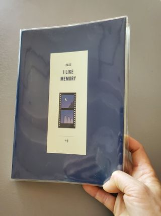 리훈 2023년 아이라이크 모눈 다이어리 미니달력 세트 — 5점을 준 리뷰어가 2022년 11월 올린 사용 사진