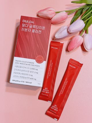 [덜다] 글루타치온 저분자 콜라겐 (20g x 15포) — 4.5점을 준 리뷰어가 2023년 7월 올린 사용 사진