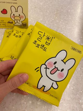 네이처오다 달칩 초코샌드 — 5점을 준 리뷰어가 2021년 2월 올린 사용 사진
