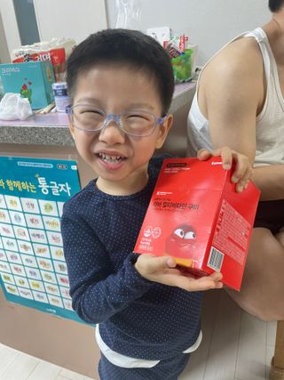 [푸름웰니스] 라바 멀티비타민 구미 36g — 5점을 준 리뷰어가 2022년 1월 올린 사용 사진
