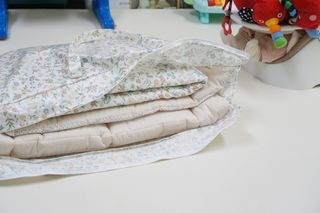 파르페 사파리 낮잠이불토퍼가방세트-네이비,엘로우 2컬러/데이지 낮잠이불토퍼가방세트 3종 중 택1 — 5점을 준 리뷰어가 2021년 12월 올린 사용 사진