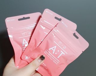 입 냄새 완화에 도움을 주는 에티켓 캔디 복숭아맛 앳캔디 — 5점을 준 리뷰어가 2021년 1월 올린 사용 사진