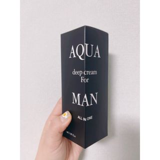 [위드덤]  아쿠아 딥크림 포맨 올인원 로션 — 5점을 준 리뷰어가 2022년 1월 올린 사용 사진