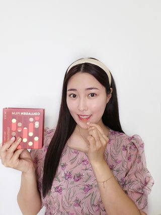 프리마인 귀족의 콜라겐, 92배 흡수율. 럭셔리 프리미엄 CH.V콜라겐필름 30매 — 5점을 준 리뷰어가 2021년 9월 올린 사용 사진