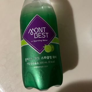 몽베스트 Montbest with Sparkling water Lime20병 — 5점을 준 리뷰어가 2022년 6월 올린 사용 사진