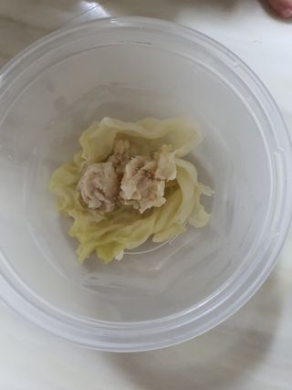 펀쿡 닭양쌈, 닭가슴살 양배추 쌈 280g 2팩 — 3점을 준 리뷰어가 2021년 1월 올린 사용 사진