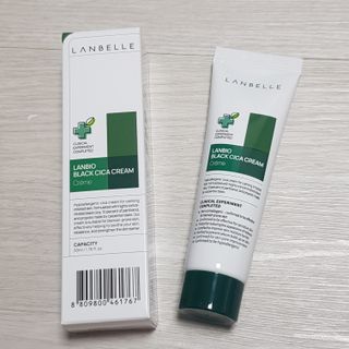 랑벨 랑바이오 블랙 시카 크림 50ml(블랙비 프로폴리스, 시카 4종, 판테놀 10 함유) — 5점을 준 리뷰어가 2022년 7월 올린 사용 사진