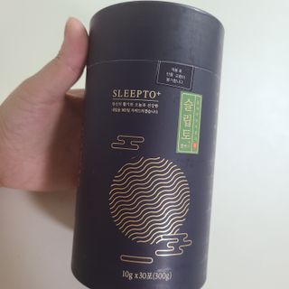 프리마인 자체 기업부설 연구소에서 찾아낸 건강한 수면의 비밀.  슬립토 플러스 30포 — 5점을 준 리뷰어가 2021년 11월 올린 사용 사진
