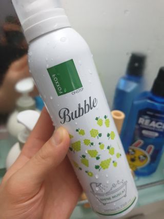 여우두마리 아기 버블클렌저 버블폼 거품놀이 유아바디워시 배쓰밤 입욕제 — 5점을 준 리뷰어가 2021년 2월 올린 사용 사진