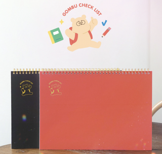 리훈 곰부 체크리스트+ 곰부 리무버블스티커 1장 — 4.5점을 준 리뷰어가 2021년 5월 올린 사용 사진