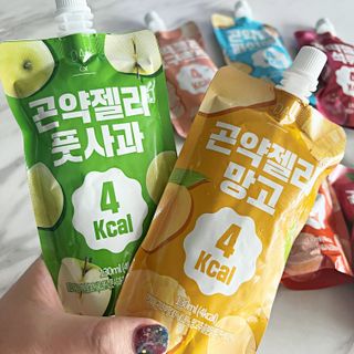 참앤들황토농원 10가지 맛, 입맛대로 스페셜하게~ 가볍게 한 포 땡! 곤약젤리 스페셜 패키지 130ml x 30포 — 4.5점을 준 리뷰어가 2023년 1월 올린 사용 사진