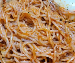 [한면원] 비빔국수 2인분 — 5점을 준 리뷰어가 2022년 8월 올린 사용 사진