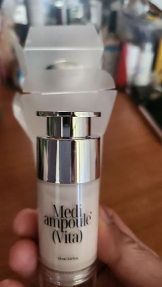 ✅프리 (블로그체험단) [밀리밀리] 메디 앰플 비타 15ml — 5점을 준 리뷰어가 2025년 9월 올린 사용 사진