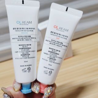 클림 9월 28일, 출시 손 세정의 번거로움을 없앤 핸드크림 — 5점을 준 리뷰어가 2020년 12월 올린 사용 사진