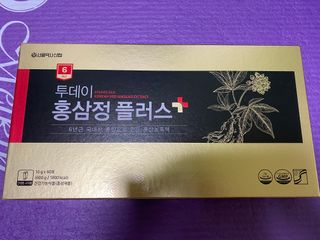 서울약사신협_투데이홍삼정플러스스틱_10g x 60포 — 5점을 준 리뷰어가 2021년 7월 올린 사용 사진