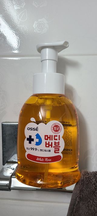 오쎄 메디버블 핸드워시폼 500ml 1+1 — 5점을 준 리뷰어가 2023년 4월 올린 사용 사진