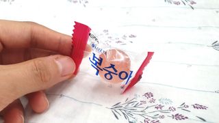 청포도캔디 복숭아캔디 — 5점을 준 리뷰어가 2022년 11월 올린 사용 사진