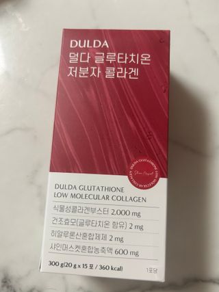 [덜다] 글루타치온 저분자 콜라겐 (20g x 15포) — 5점을 준 리뷰어가 2023년 8월 올린 사용 사진